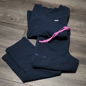 Figs Catarina/Yola Skinny Set In Night Sky